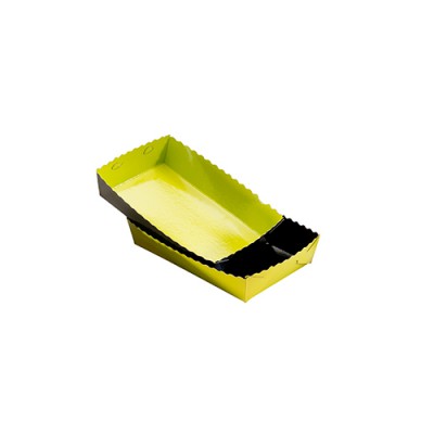 Dessert tray 160x100x35mm green-black